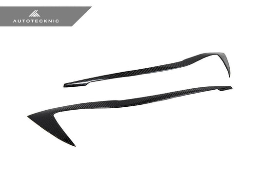 AutoTecknic Carbon Fiber Headlight Trim Set - BMW G20 3-Series Pre-LCI