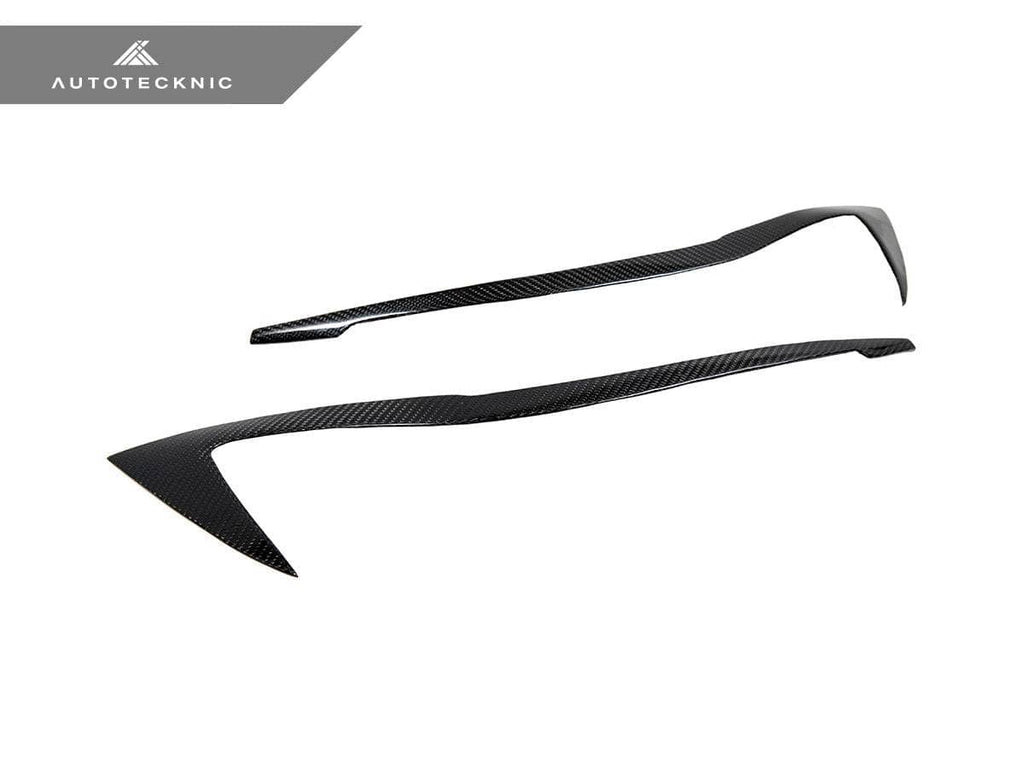 AutoTecknic Carbon Fiber Headlight Trim Set - BMW G20 3-Series Pre-LCI