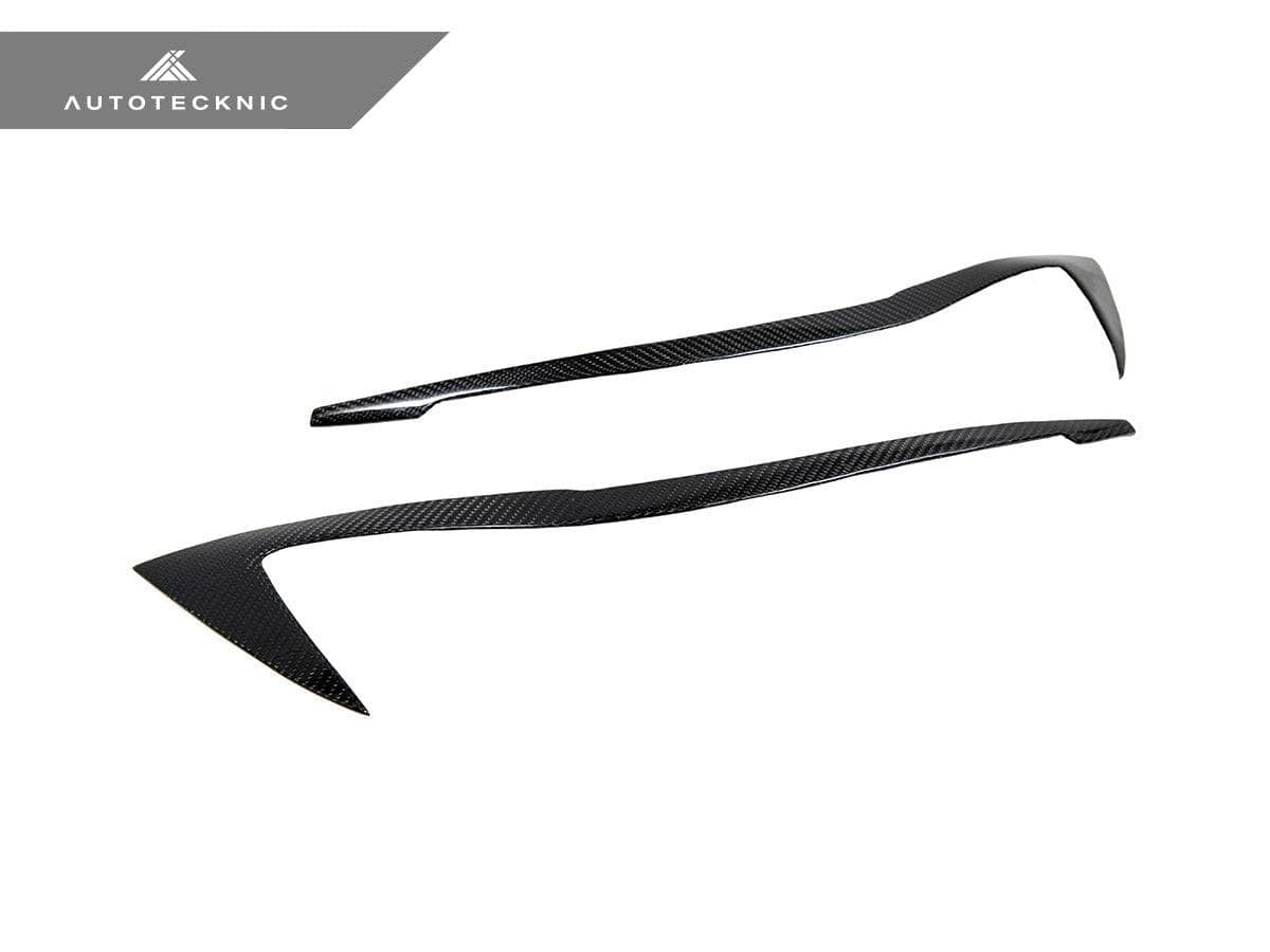 AutoTecknic Carbon Fiber Headlight Trim Set - BMW G20 3-Series Pre-LCI