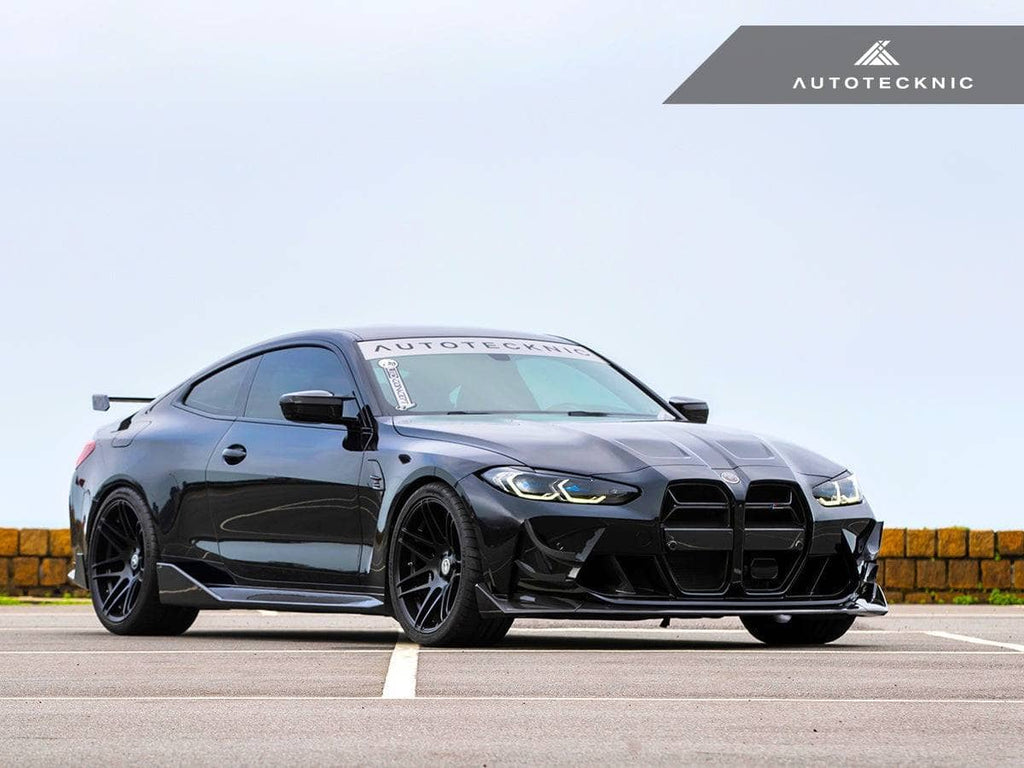 AutoTecknic Carbon Fiber Headlight Trim Set - BMW G80 M3 | G82/ G83 M4