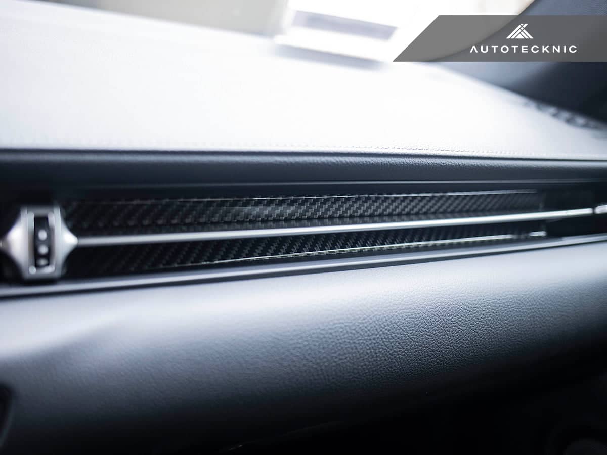 AutoTecknic Carbon Fiber Interior Vent Trim - A90 Supra 2020-Up