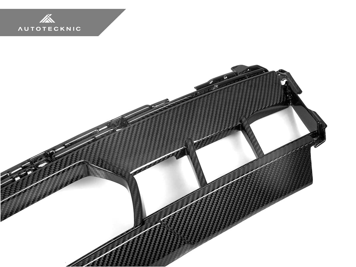 AutoTecknic Carbon Fiber Lower Grille Trim - BMW G05 X5 LCI