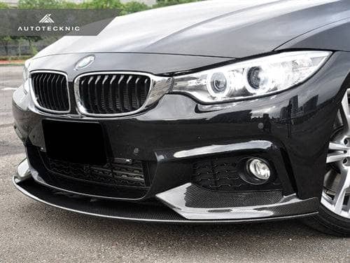 AutoTecknic Carbon Fiber Performante Aero Lip - BMW F32 4-Series Coupe M-Sport