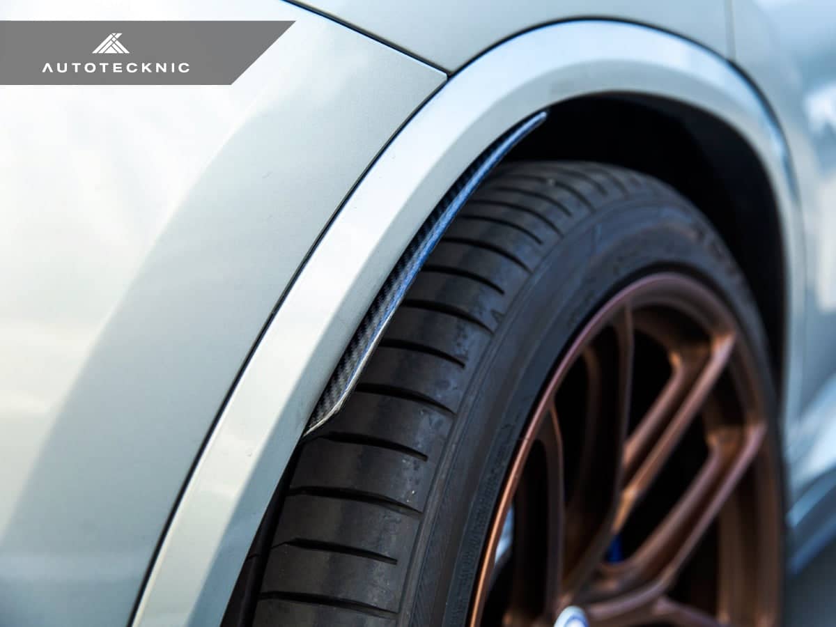 AutoTecknic Carbon Fiber Rear Splash Guards - BMW F97 X3M | G01 X3