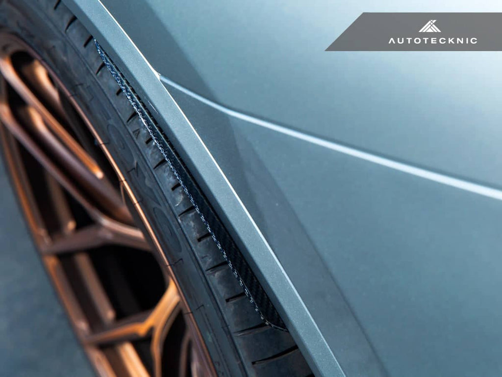 AutoTecknic Carbon Fiber Rear Splash Guards - BMW F97 X3M | G01 X3