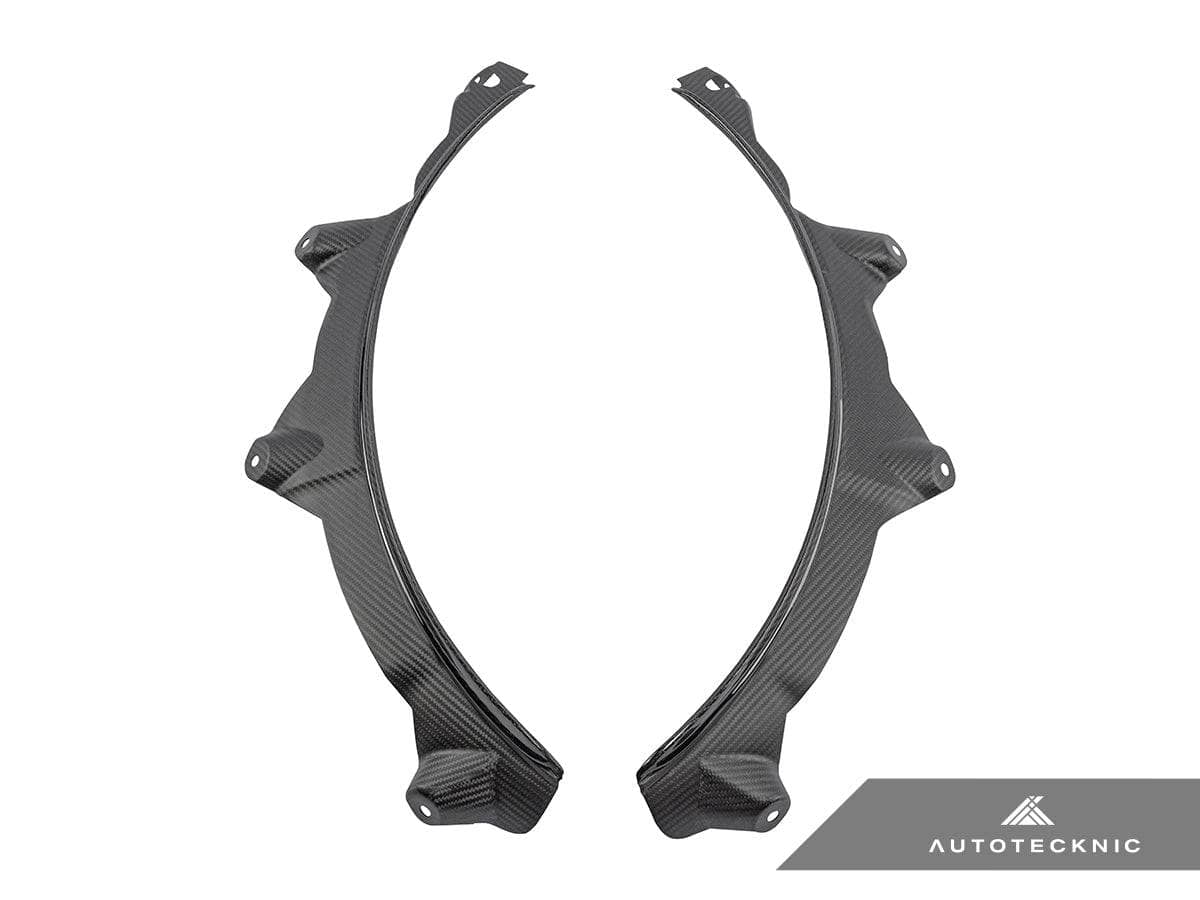 AutoTecknic Carbon Fiber Rear Wheel Arch Extension Set - BMW F90 M5