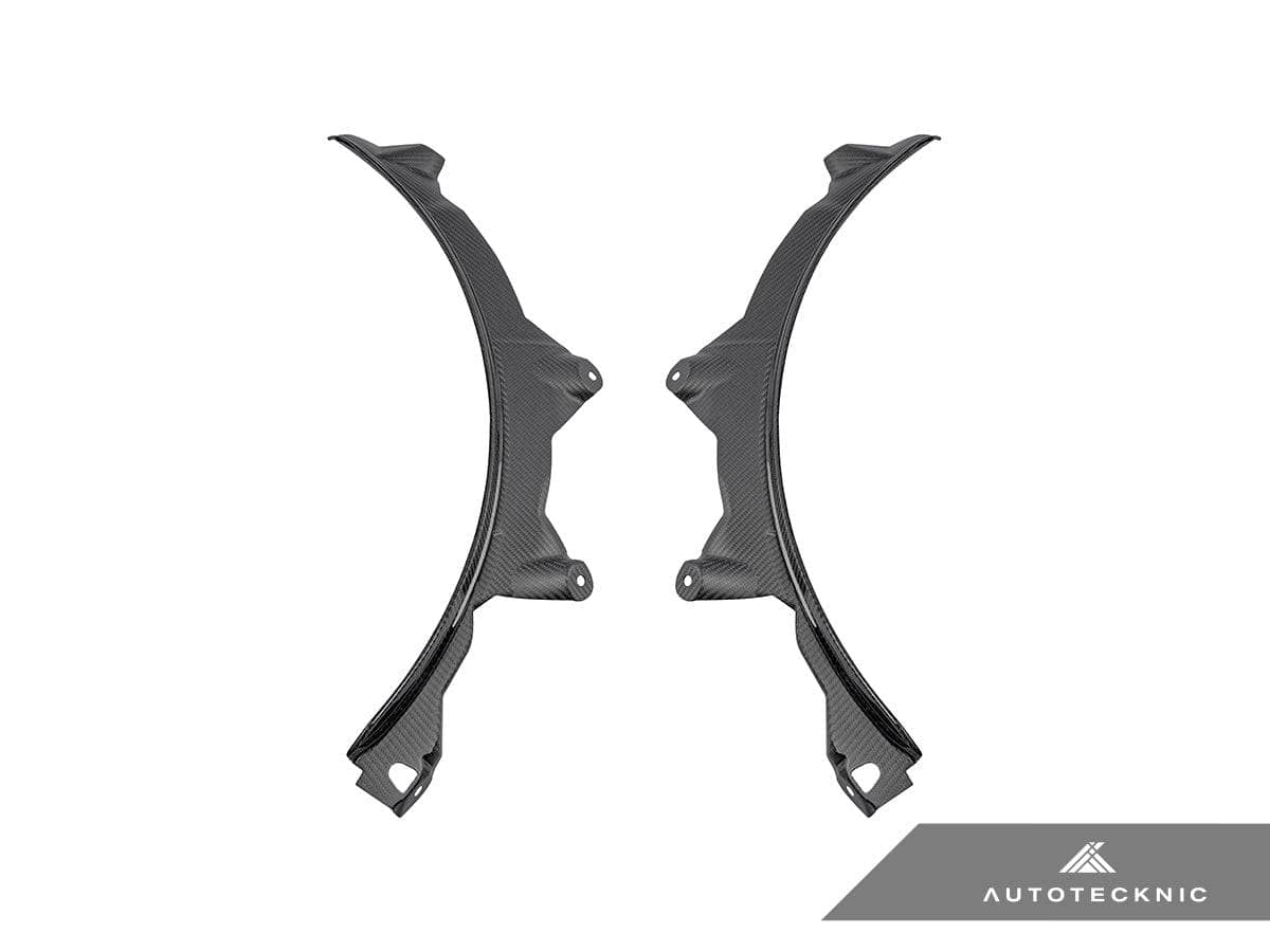 AutoTecknic Carbon Fiber Rear Wheel Arch Extension Set - BMW F90 M5