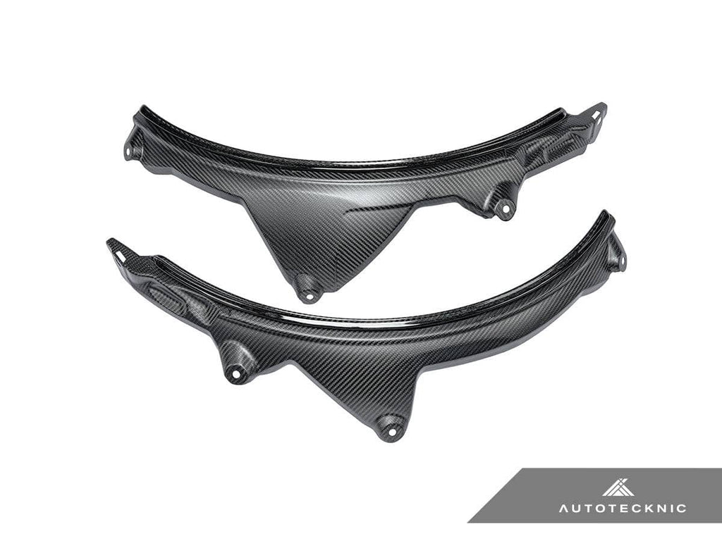 AutoTecknic Carbon Fiber Rear Wheel Arch Extension Set - BMW F93 M8 Gran Coupe