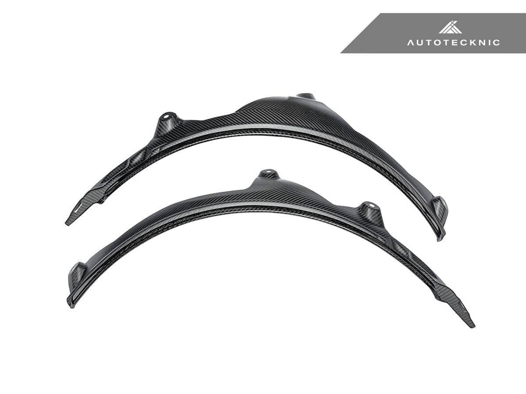 AutoTecknic Carbon Fiber Rear Wheel Arch Extension Set - BMW F93 M8 Gran Coupe