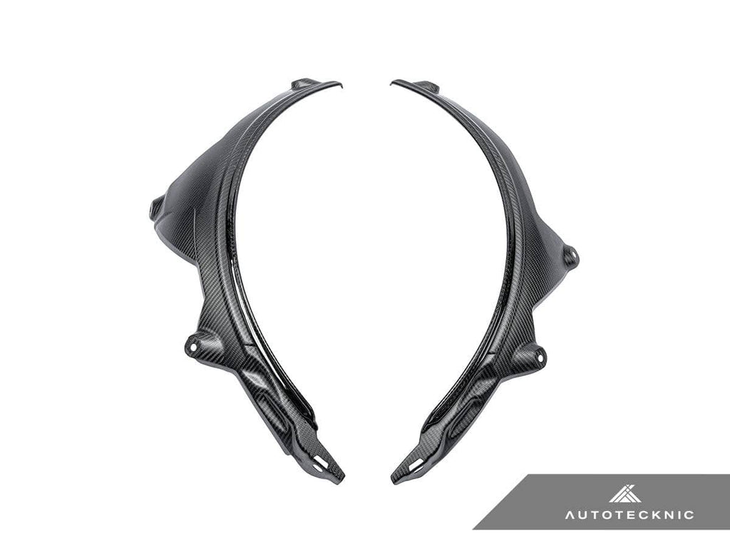 AutoTecknic Carbon Fiber Rear Wheel Arch Extension Set - BMW F93 M8 Gran Coupe