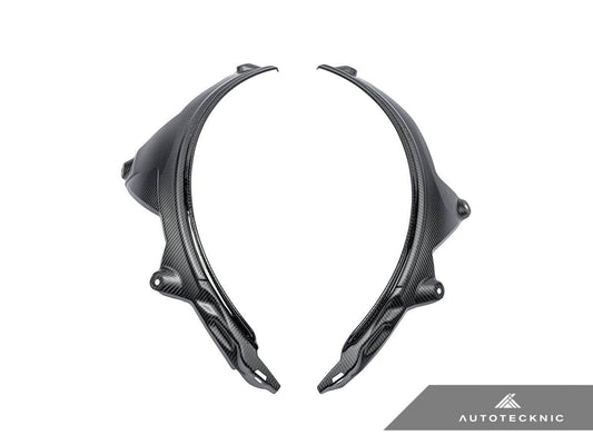 AutoTecknic Carbon Fiber Rear Wheel Arch Extension Set - BMW F93 M8 Gran Coupe