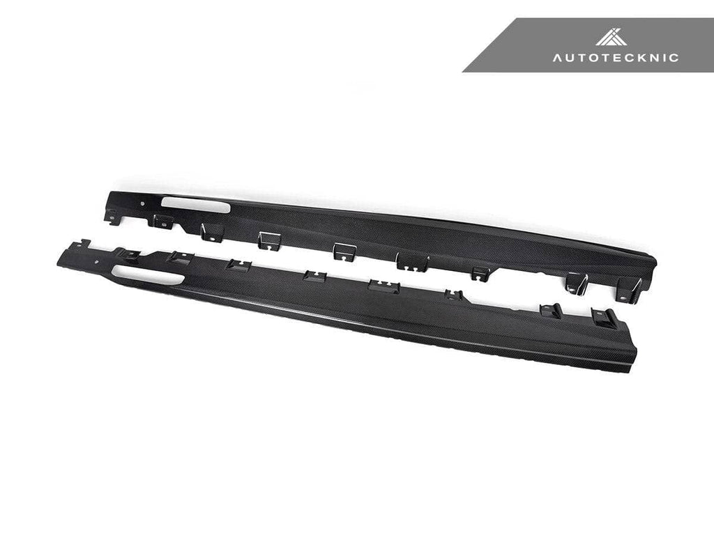 AutoTecknic Carbon Fiber Side Skirt Extension Set - BMW F96 X6M | G06 X6