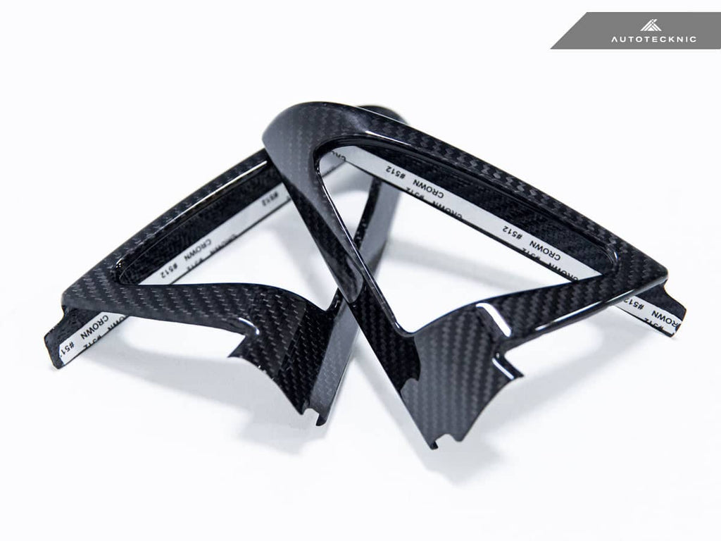 AutoTecknic Carbon Fiber Speaker Tweeter Cover - BMW F82/ F83 M4