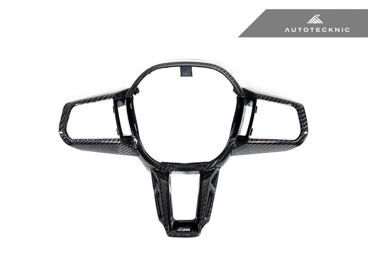 AutoTecknic Carbon Fiber Steering Wheel Trim - BMW G60/ G61 5-Series