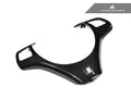 AutoTecknic Carbon Fiber Steering Wheel Trim - BMW E9X M3 | E82 1M Coupe