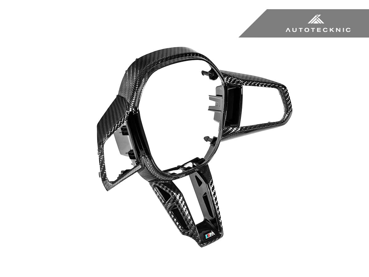 AutoTecknic Carbon Fiber Steering Wheel Trim - U11 X1 | U10 X2 M35i