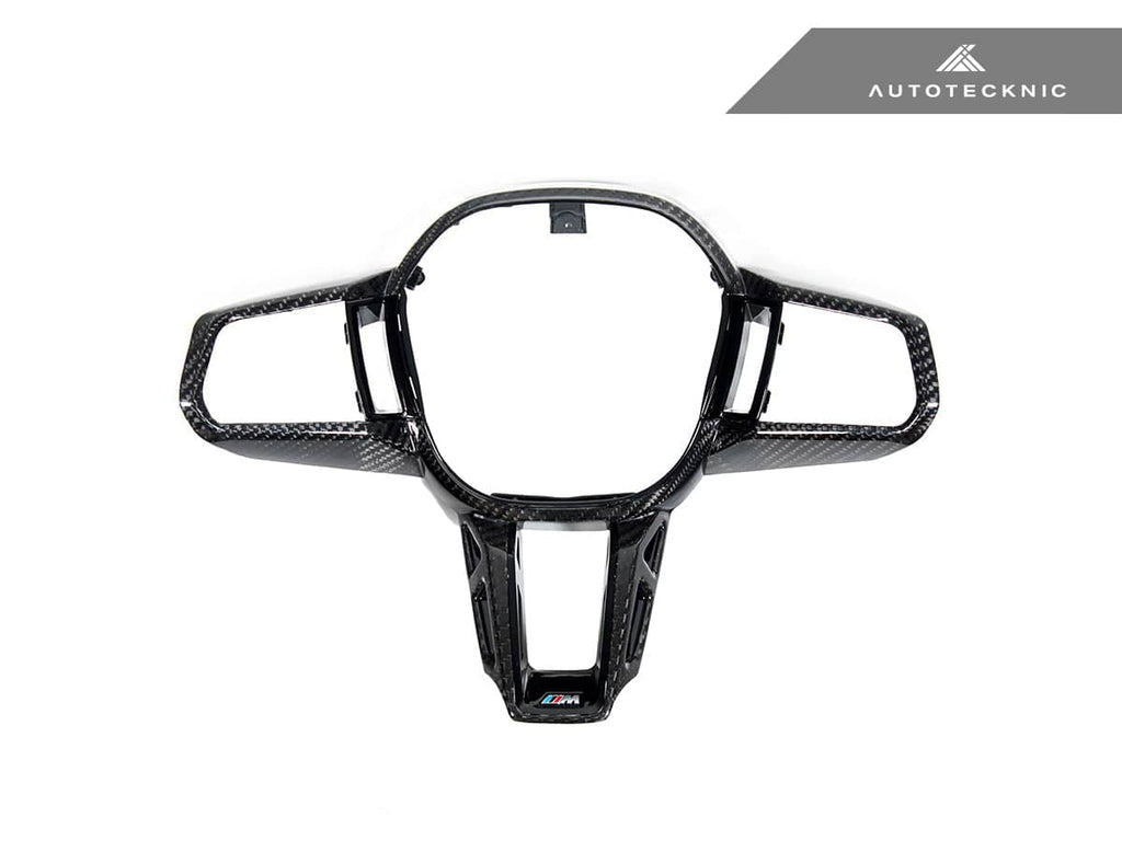 AutoTecknic Carbon Fiber Steering Wheel Trim - U11 X1 | U10 X2 M35i