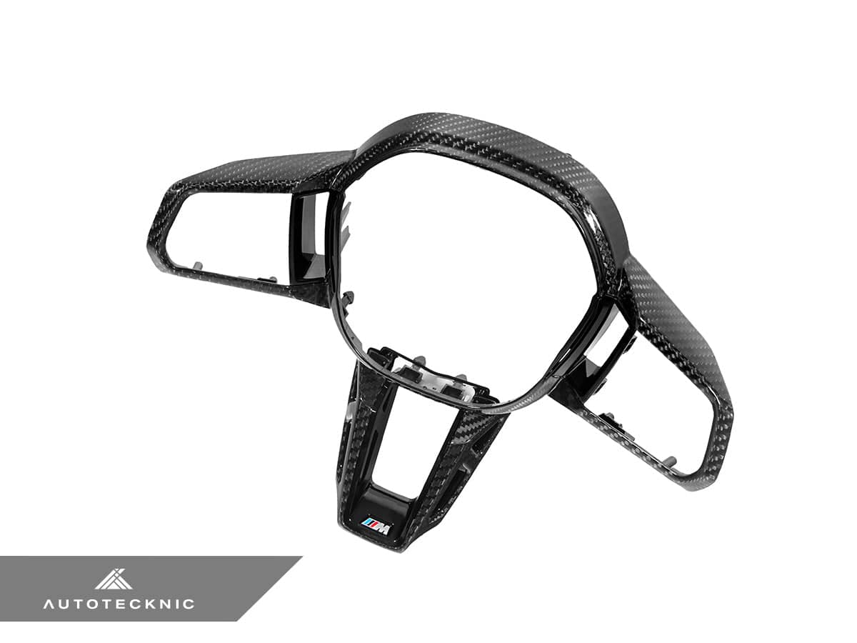 AutoTecknic Carbon Fiber Steering Wheel Trim - U11 X1 | U10 X2 M35i