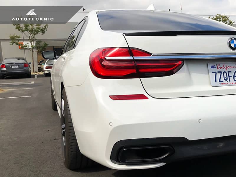 AutoTecknic Carbon Fiber Trunk Lip Spoiler - BMW G11/ G12 7-Series