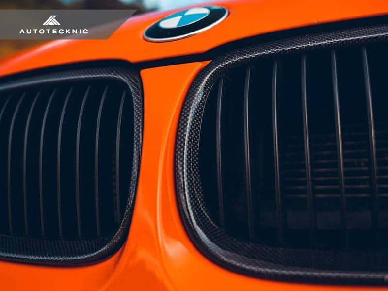 AutoTecknic Carbon Front Grille Set - BMW E92/ E93 3-Series Pre-LCI (Including E9X M3)