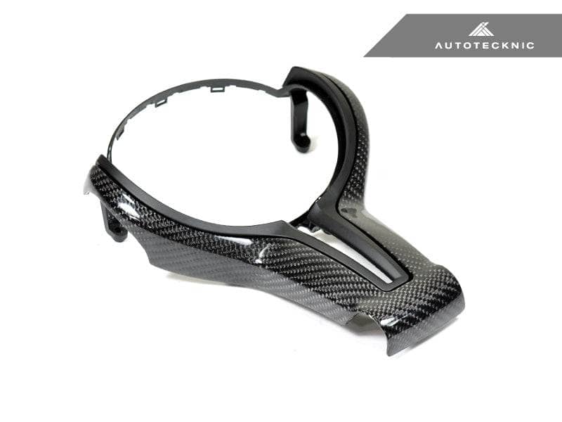 AutoTecknic Carbon Fiber Steering Wheel Trim Cover - BMW F-Chassis M Vehicles