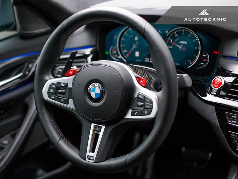 AutoTecknic Carbon Steering Wheel Top Cover - BMW G01 X3 | G02 X4