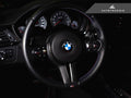 AutoTecknic Carbon Steering Wheel Trim - BMW F87 M2 | F80 M3 | F82/ F83 M4 | F10 M5 LCI | F06/ F12/ F13 M6