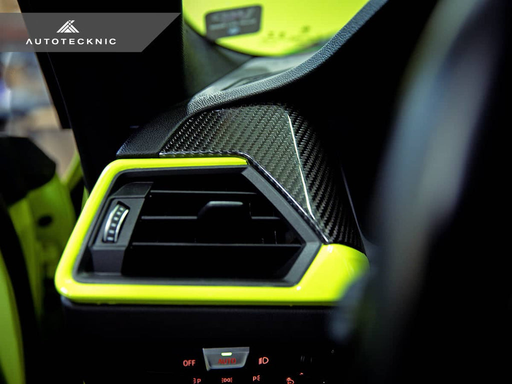 AutoTecknic Dry Carbon Air Vent Trim - BMW G87 M2 | G80 M3 | G82/ G83 M4