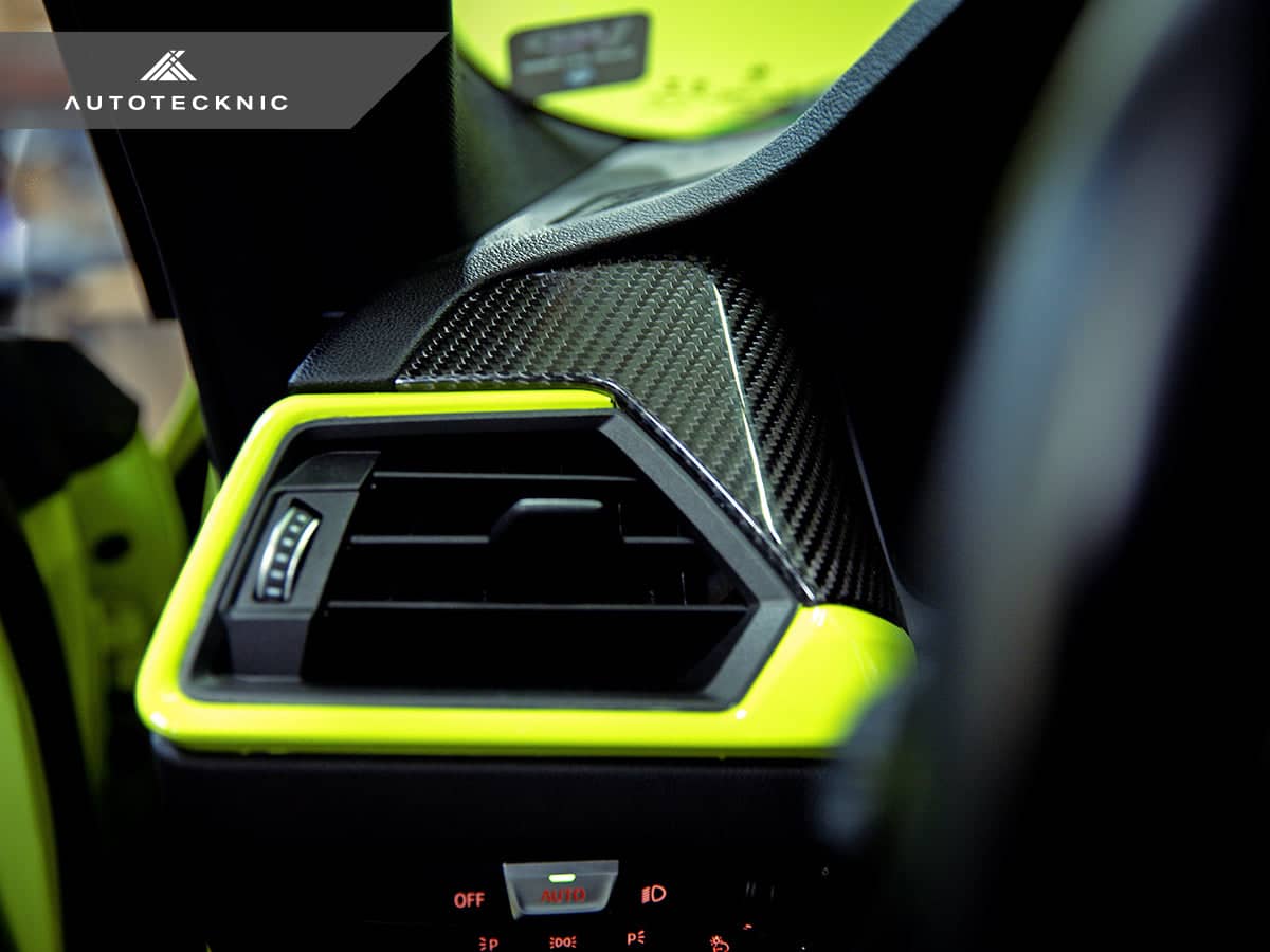 AutoTecknic Dry Carbon Air Vent Trim - BMW G87 M2 | G80 M3 | G82/ G83 M4