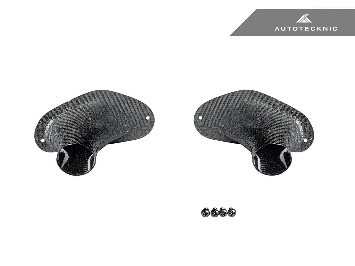 AutoTecknic Dry Carbon Brake Cooling Ducts - BMW F87 M2 Competition | M2 CS