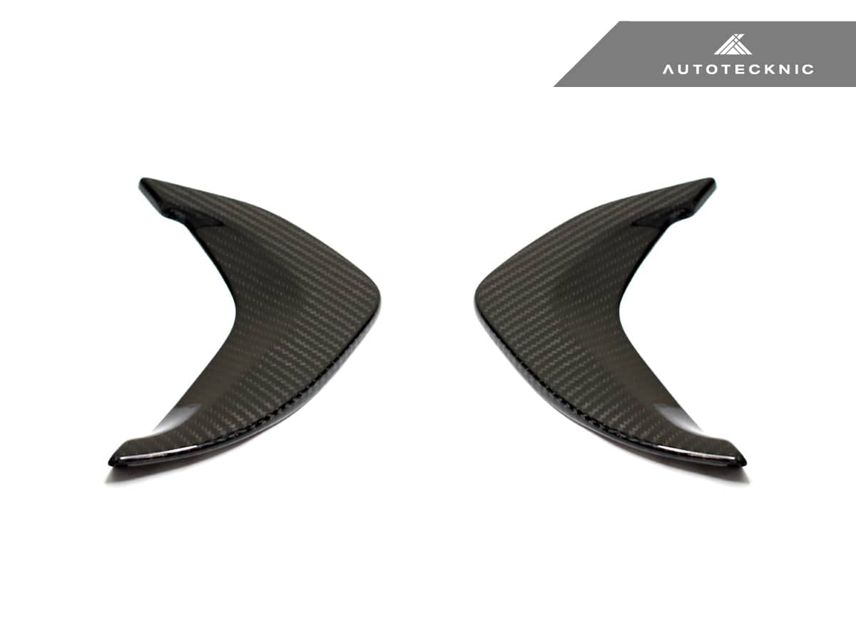 AutoTecknic Dry Carbon C-Pillar Rear Door Trim Set - BMW G80 M3