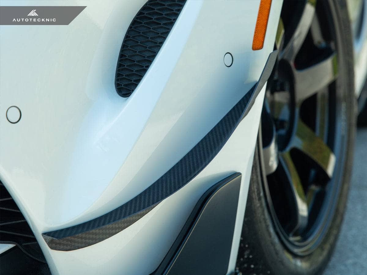 AutoTecknic Dry Carbon Canard Set - A90 Supra 2020-Up