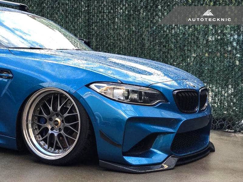 AutoTecknic Dry Carbon Canard Set - BMW F87 M2 | M2 Competition