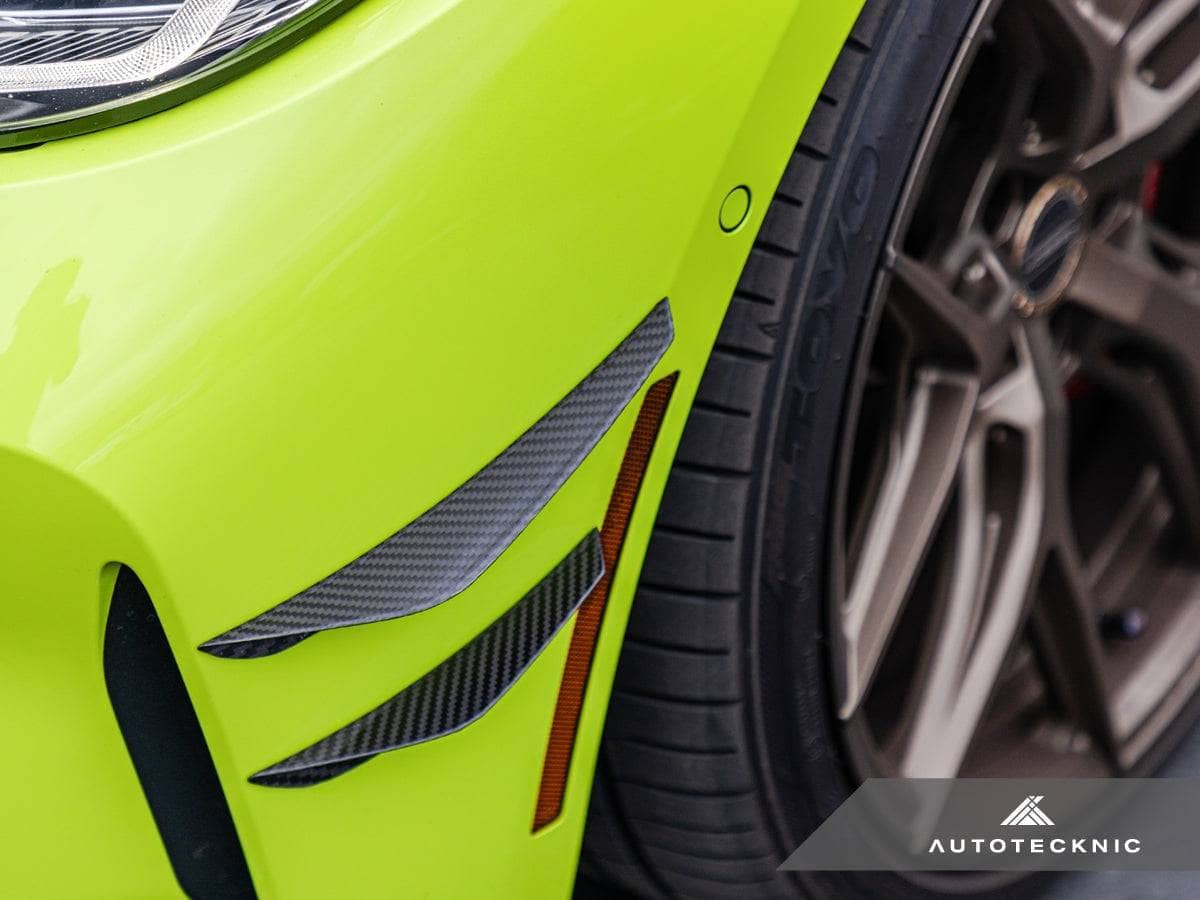 AutoTecknic Dry Carbon Canard Set - BMW G80 M3 | G82 M4