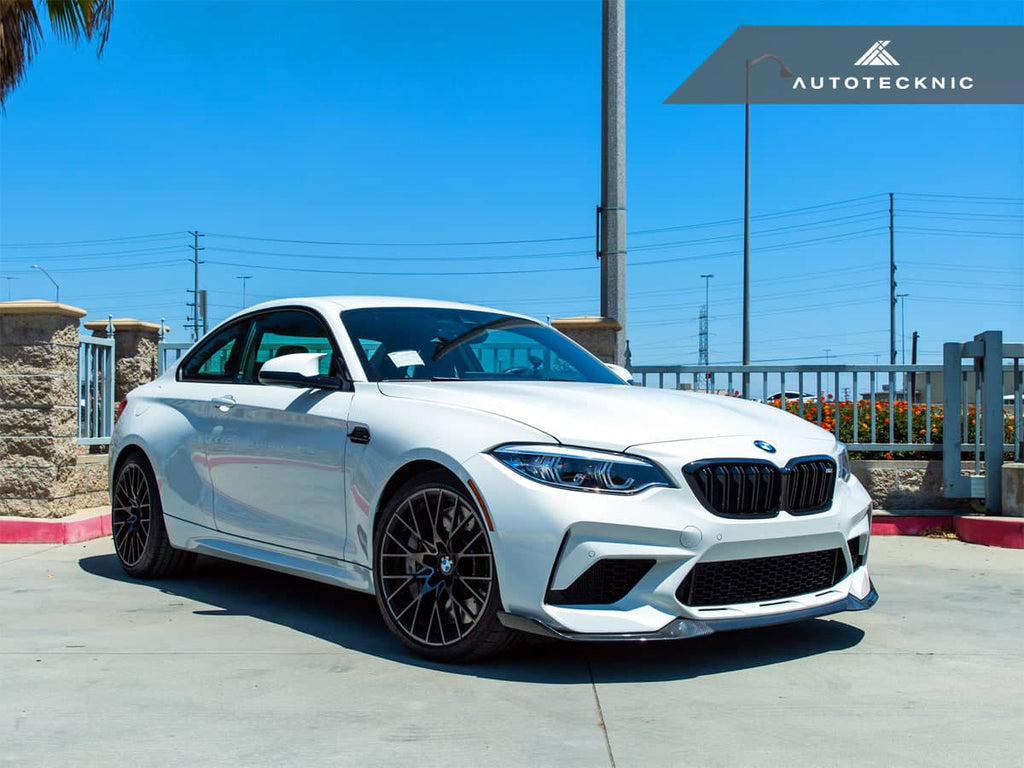 AutoTecknic Dry Carbon Competition Front Aero Lip - BMW F87 M2 Competition