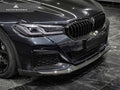 AutoTecknic Dry Carbon Competition Front Aero Lip - BMW G30 5-Series M-Sport LCI
