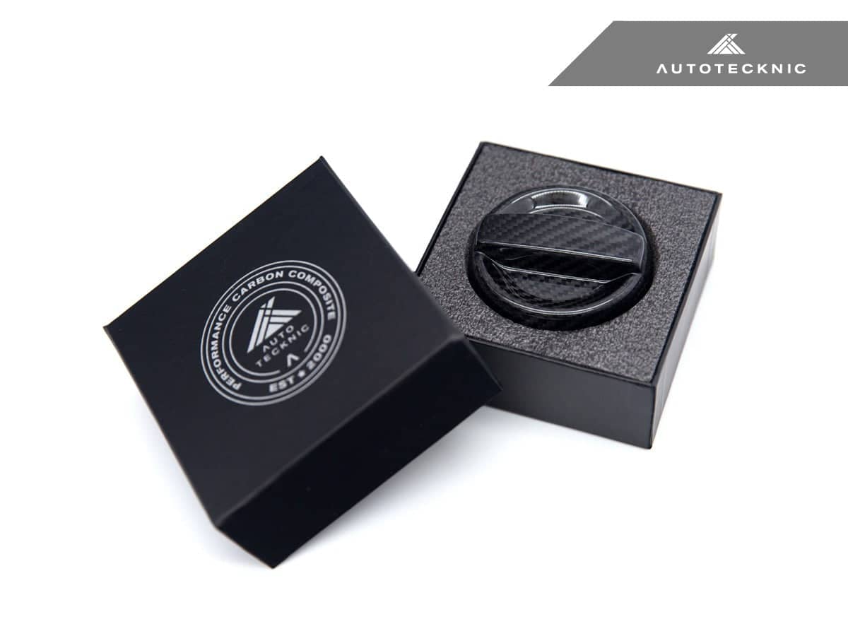 AutoTecknic Dry Carbon Competition Oil Cap Cover - BMW E63 M6