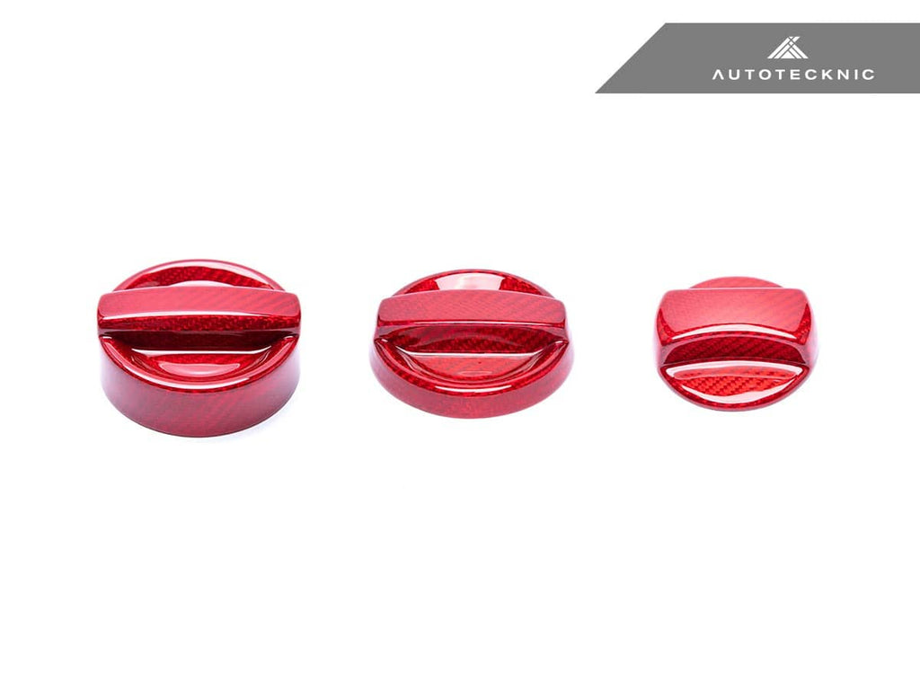 AutoTecknic Dry Carbon Competition Oil Cap Cover - BMW E63 M6
