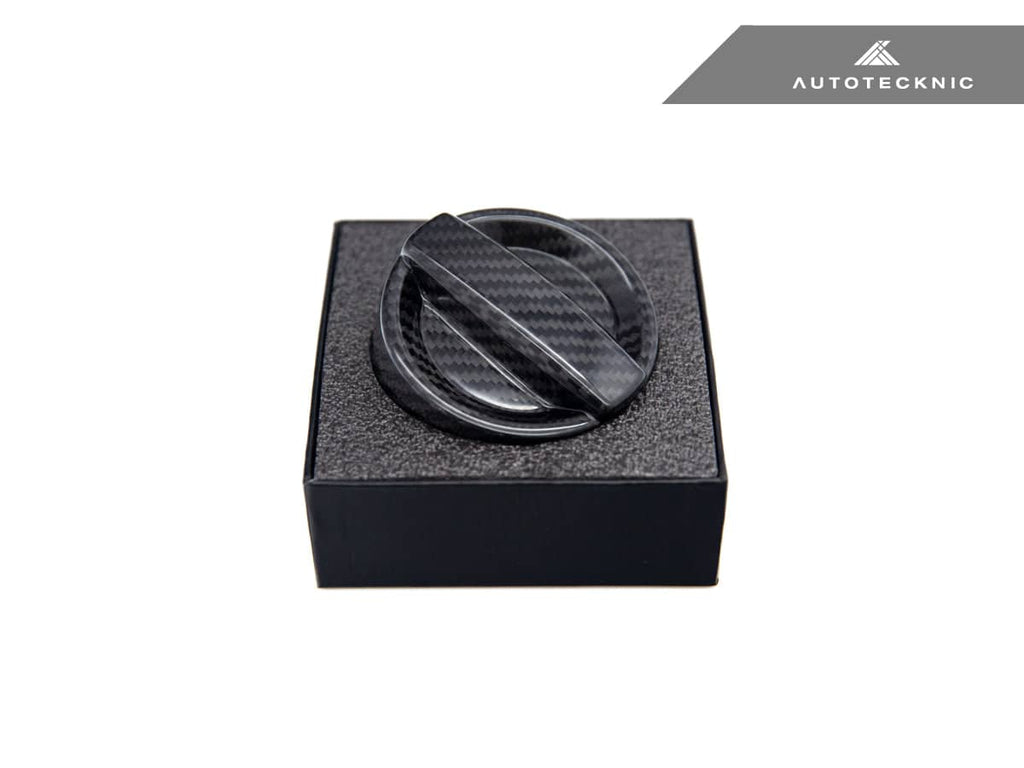 AutoTecknic Dry Carbon Competition Oil Cap Cover - BMW E63 M6