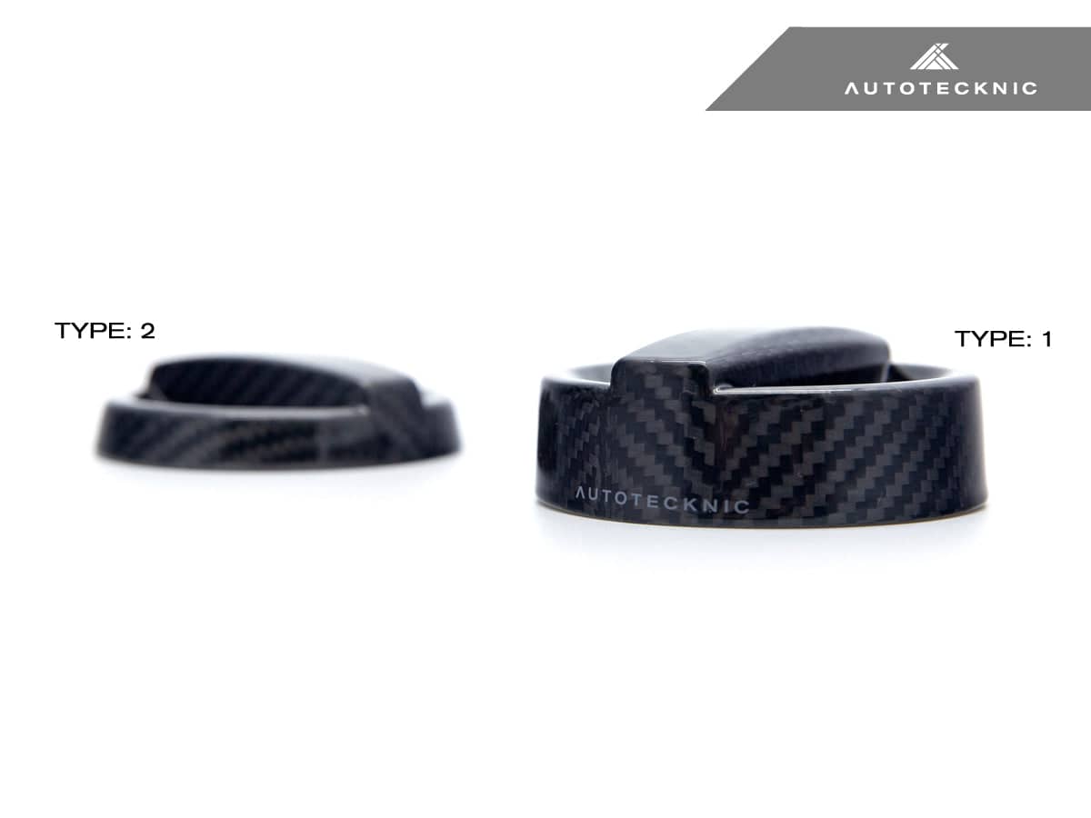 AutoTecknic Dry Carbon Competition Oil Cap Cover - BMW E65/ E66 7-Series