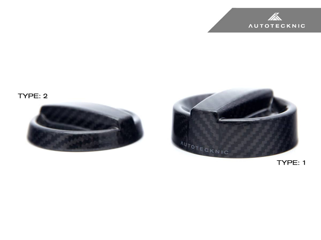 AutoTecknic Dry Carbon Competition Oil Cap Cover - BMW E65/ E66 7-Series