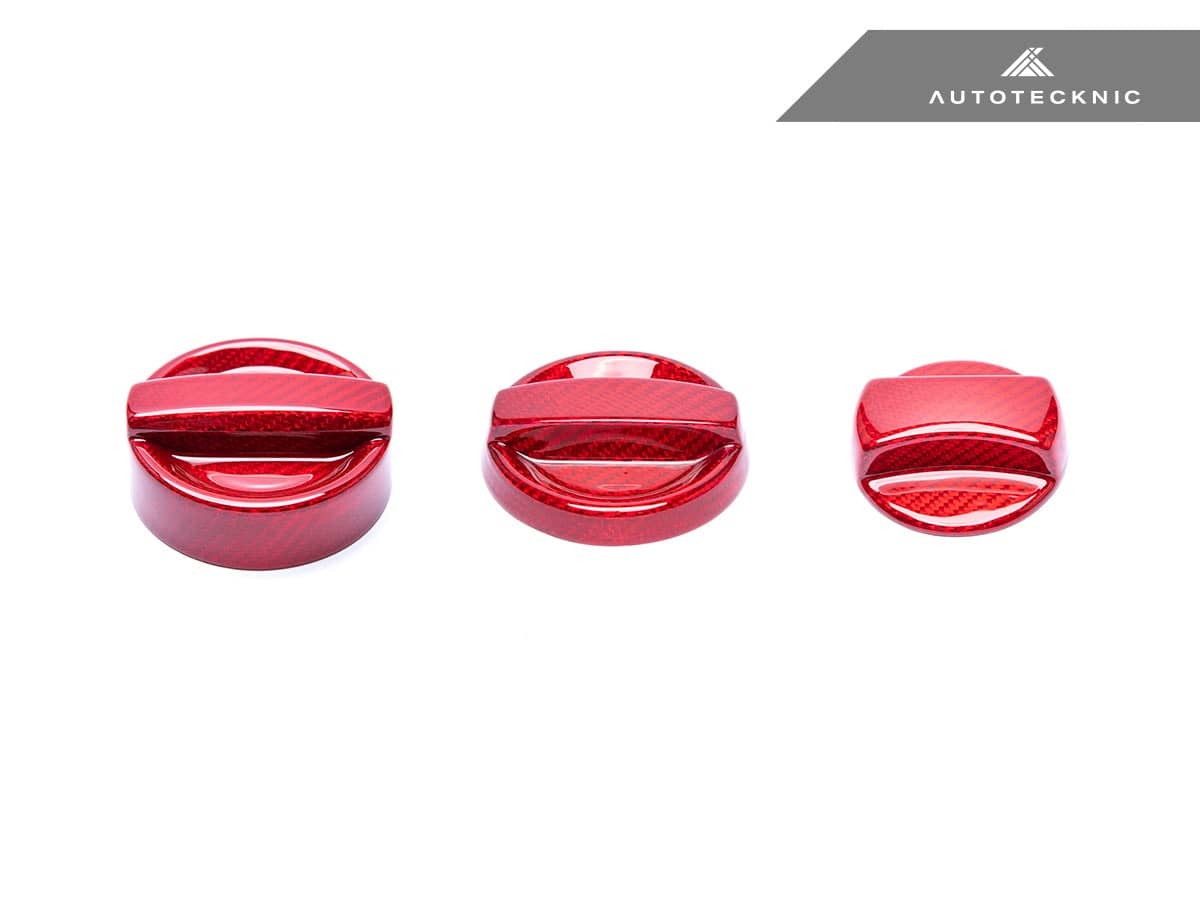 AutoTecknic Dry Carbon Competition Oil Cap Cover - BMW E70 X5M | E71 X6M