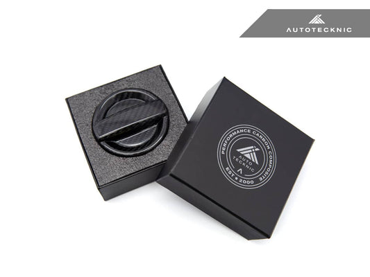 AutoTecknic Dry Carbon Competition Oil Cap Cover - BMW F10 M5