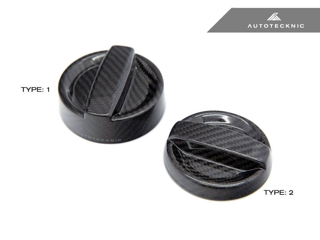 AutoTecknic Dry Carbon Competition Oil Cap Cover - BMW F45 2-Series Active Tourer