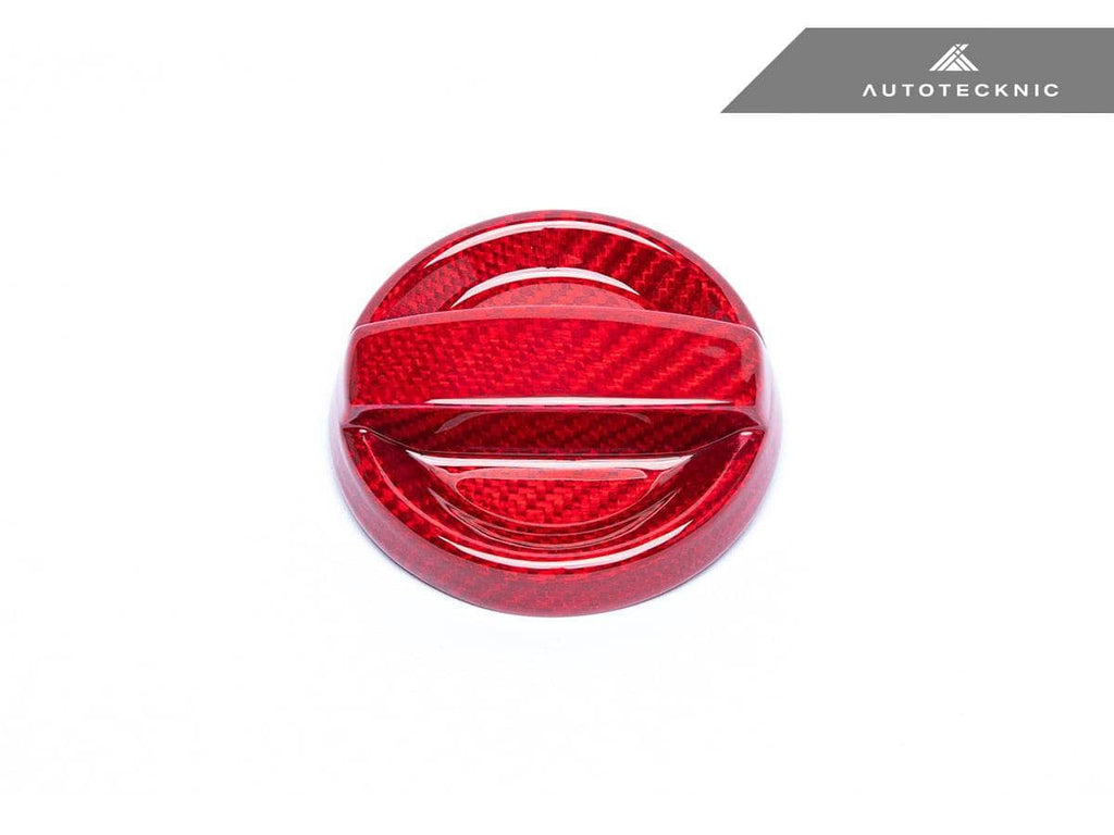 AutoTecknic Dry Carbon Competition Oil Cap Cover - BMW F45 2-Series Active Tourer