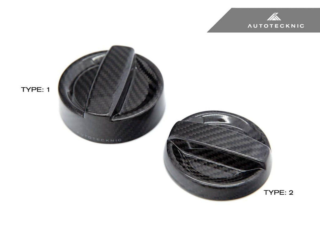 AutoTecknic Dry Carbon Competition Oil Cap Cover - BMW G14/ G15/ G16 8-Series