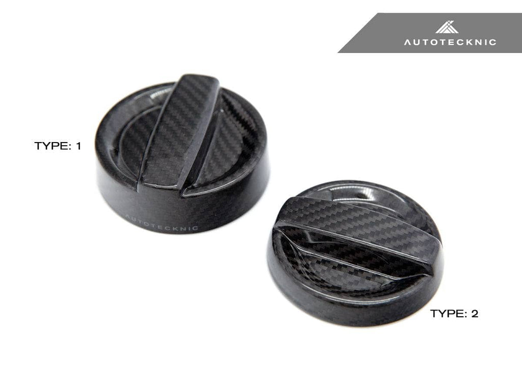 AutoTecknic Dry Carbon Competition Oil Cap Cover - BMW G30 5-Series