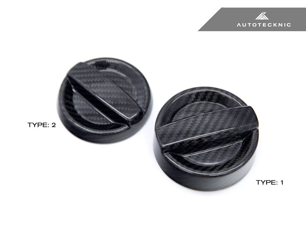 AutoTecknic Dry Carbon Competition Oil Cap Cover - BMW G30 5-Series