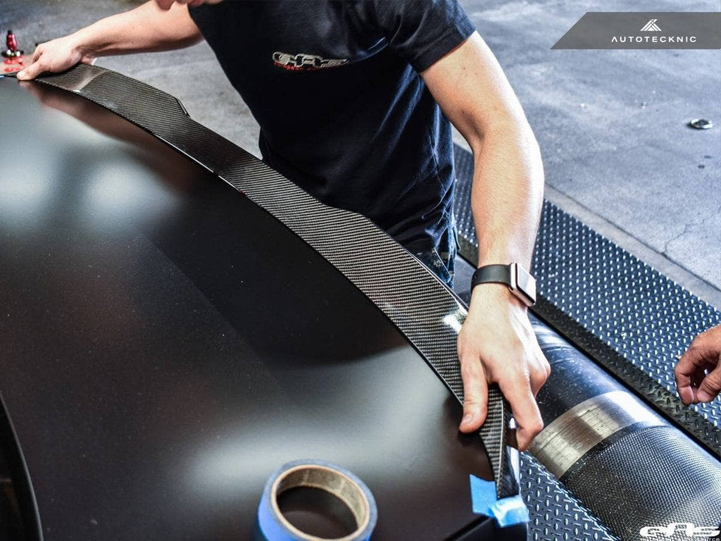 AutoTecknic Dry Carbon Competition Plus Trunk Spoiler - BMW F90 M5 | G30 5-Series