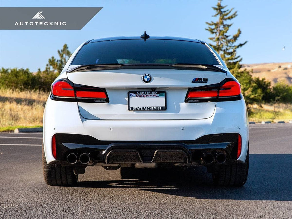 AutoTecknic Dry Carbon Competition Plus Trunk Spoiler - BMW F90 M5 | G30 5-Series